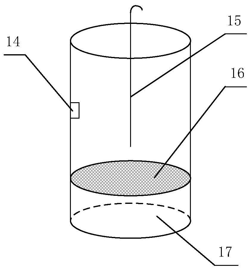 On-site sampling and calibrating device and method for powder and particle materials