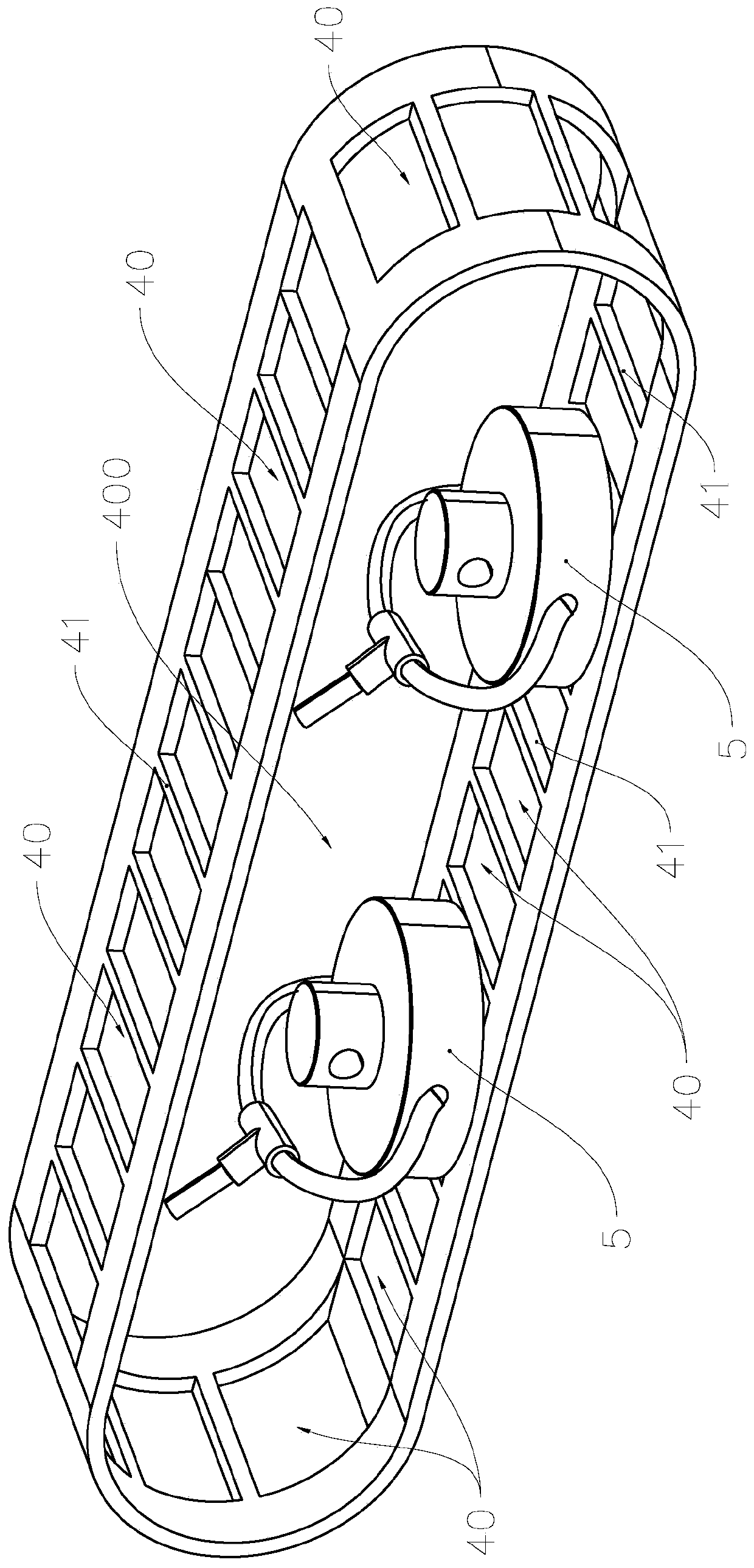 Bridge pier underwater surface attachment washing system and robot with improved structure