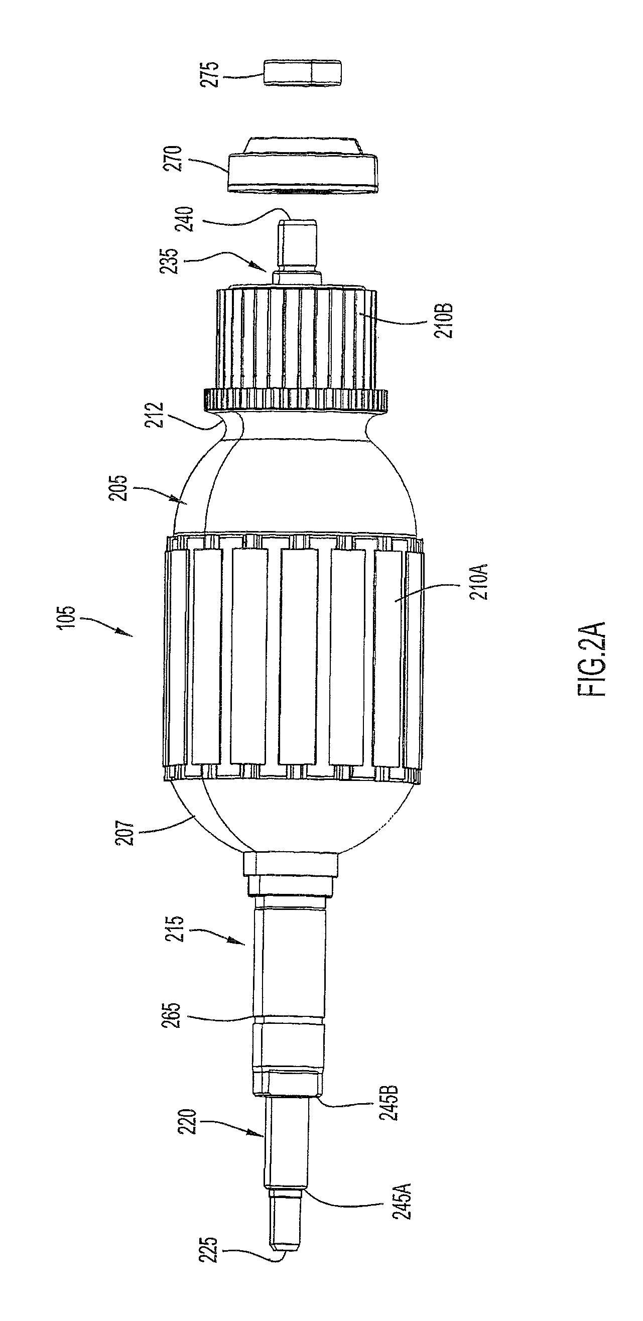 Airflow arrangement for a power tool