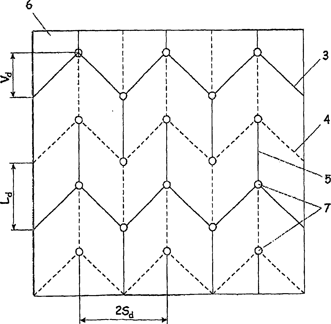 Method for production of sandwich panels with zigzag corrugated core