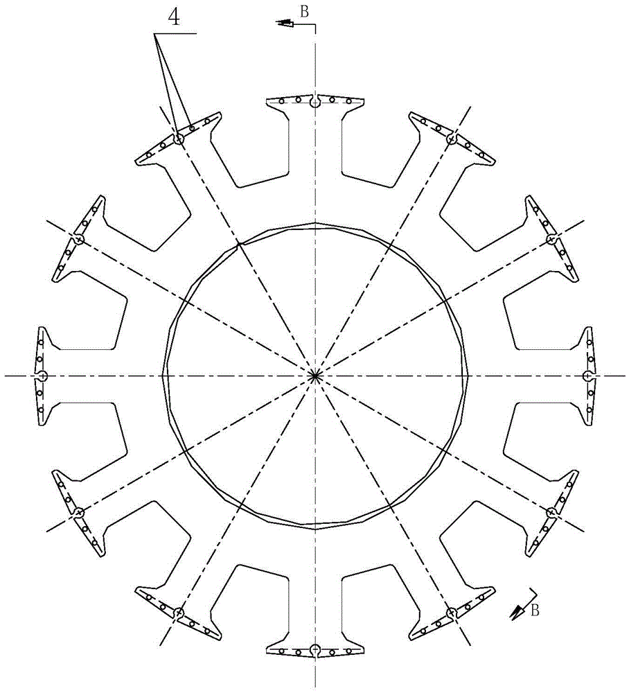 A processing method for high-speed generator rotor core assembly