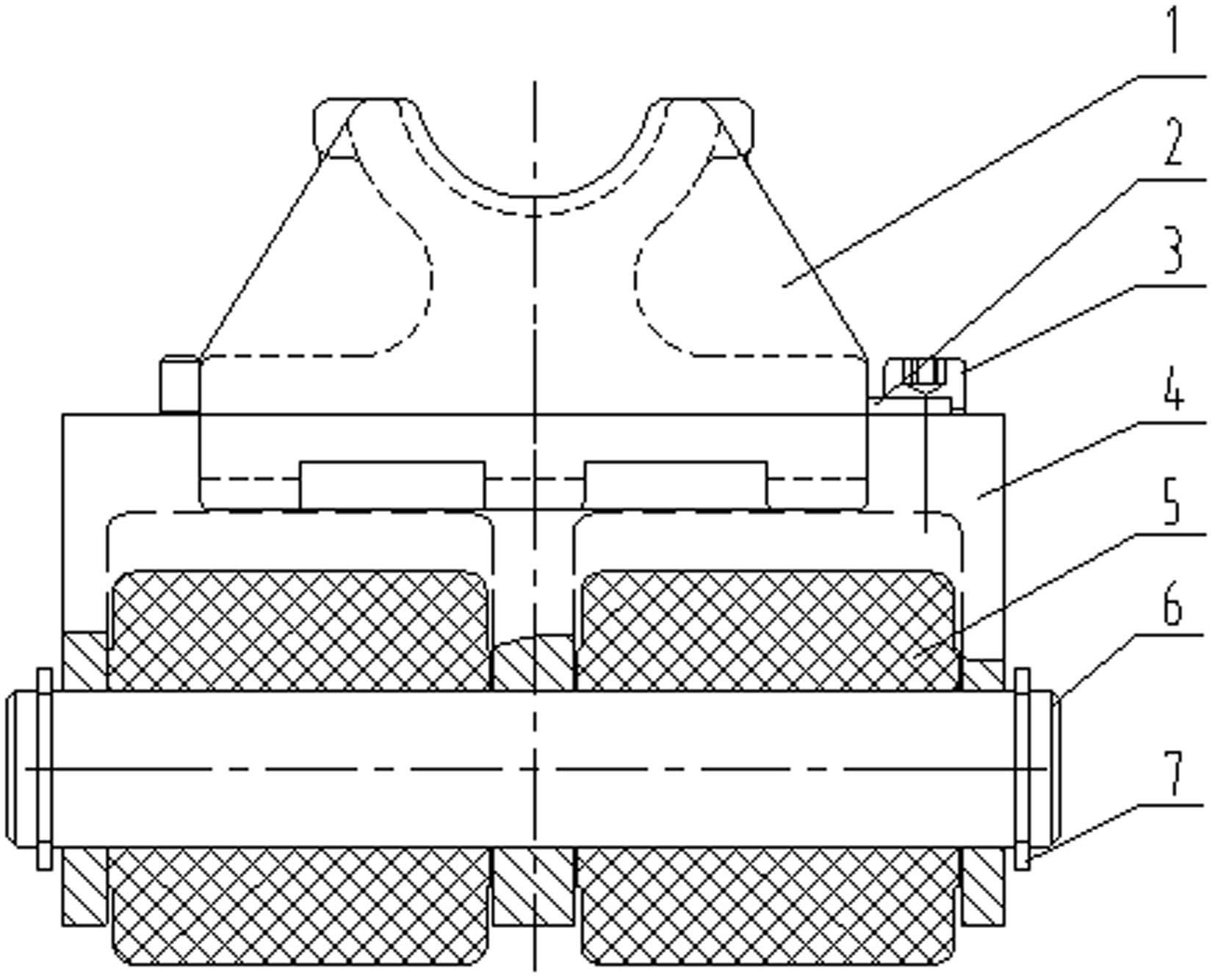 Coiled tubing clamping device and injection head using same