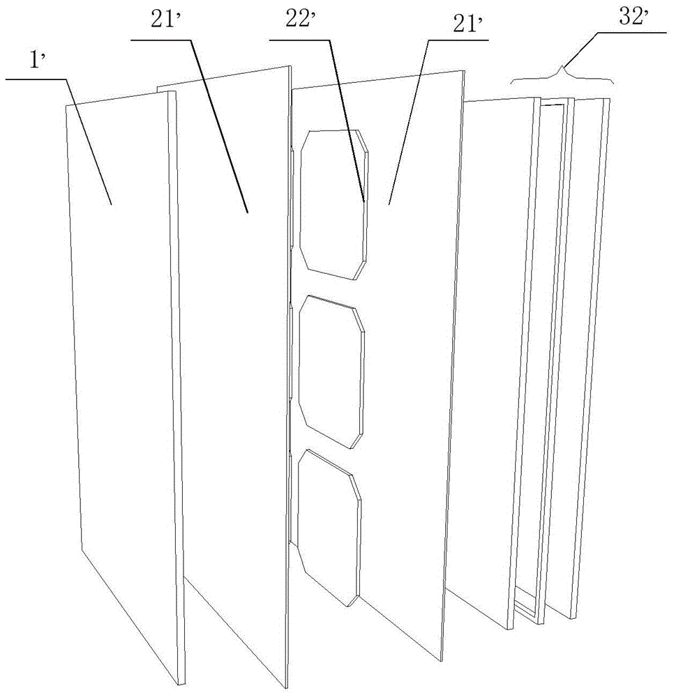Photovoltaic glass component and photovoltaic curtain wall provided with the photovoltaic glass component