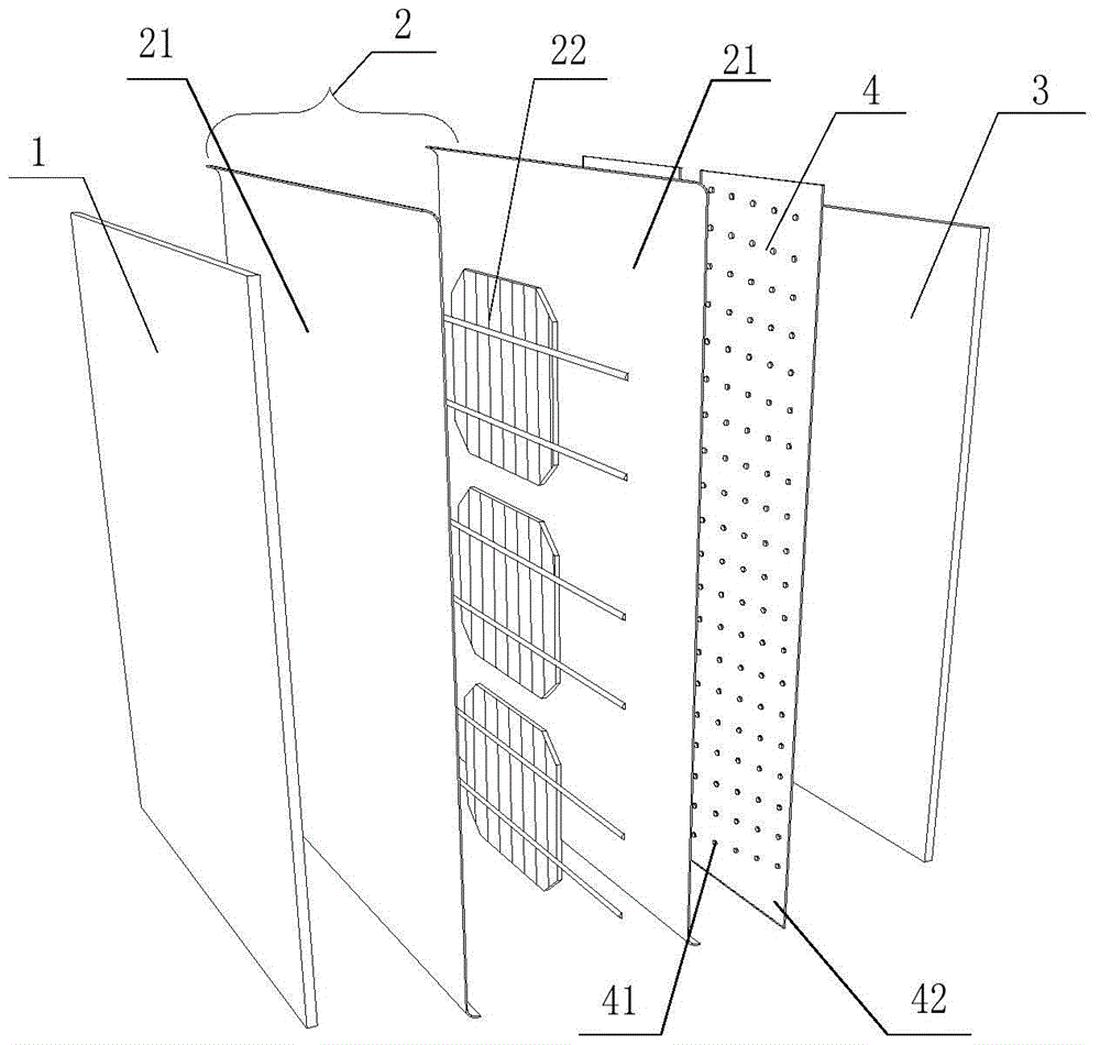 Photovoltaic glass component and photovoltaic curtain wall provided with the photovoltaic glass component