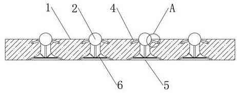 A kind of hot spot floating ethernet switch