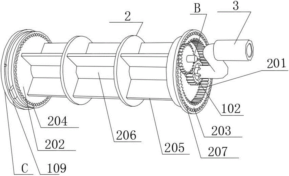 Picture display unit, device and method