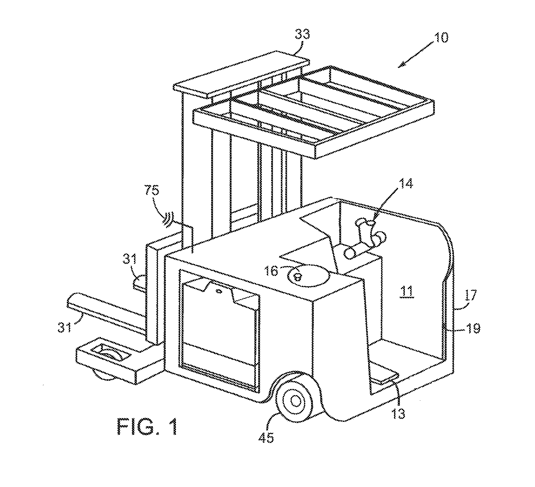System for accessing information for maintaining and repairing industrial vehicles