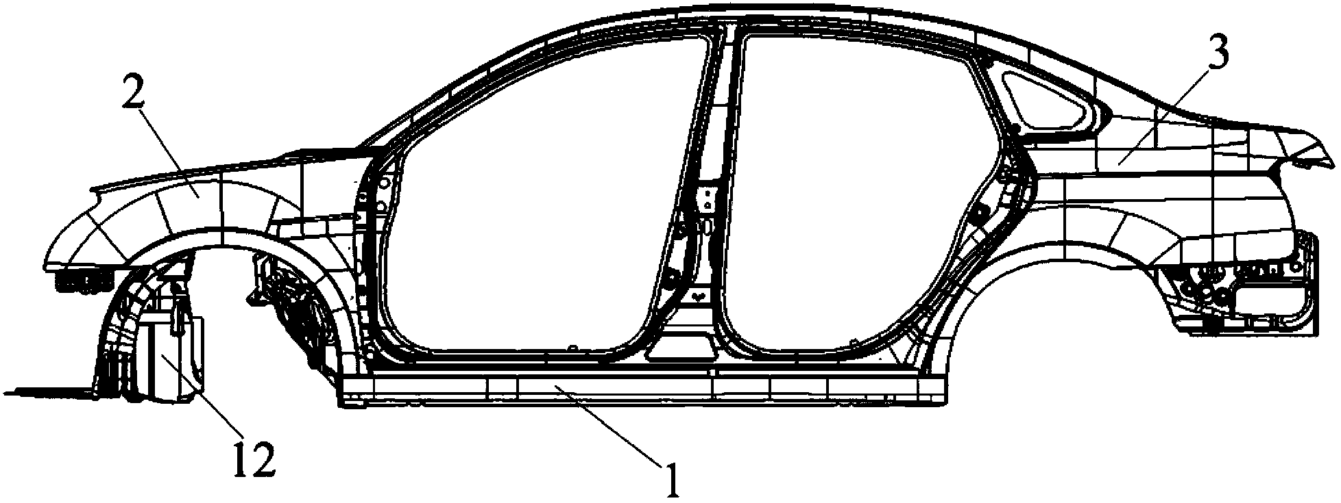 Mounting structure of threshold decoration part
