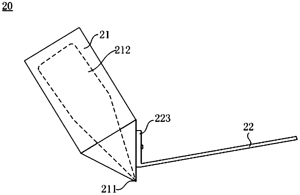 Air knife and drying device using the air knife
