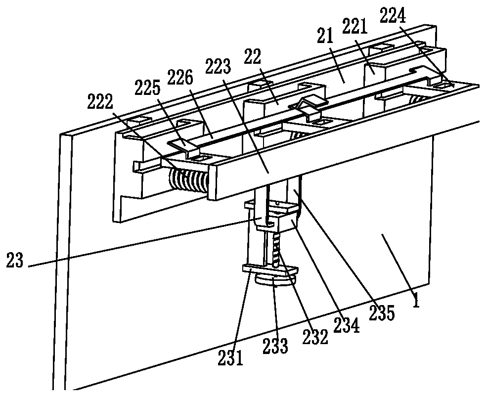 I-shaped square deep hole plate