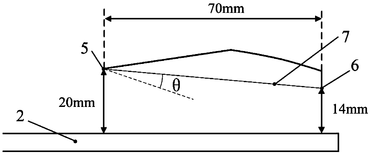 Hypersonic inlet starting method and starting device