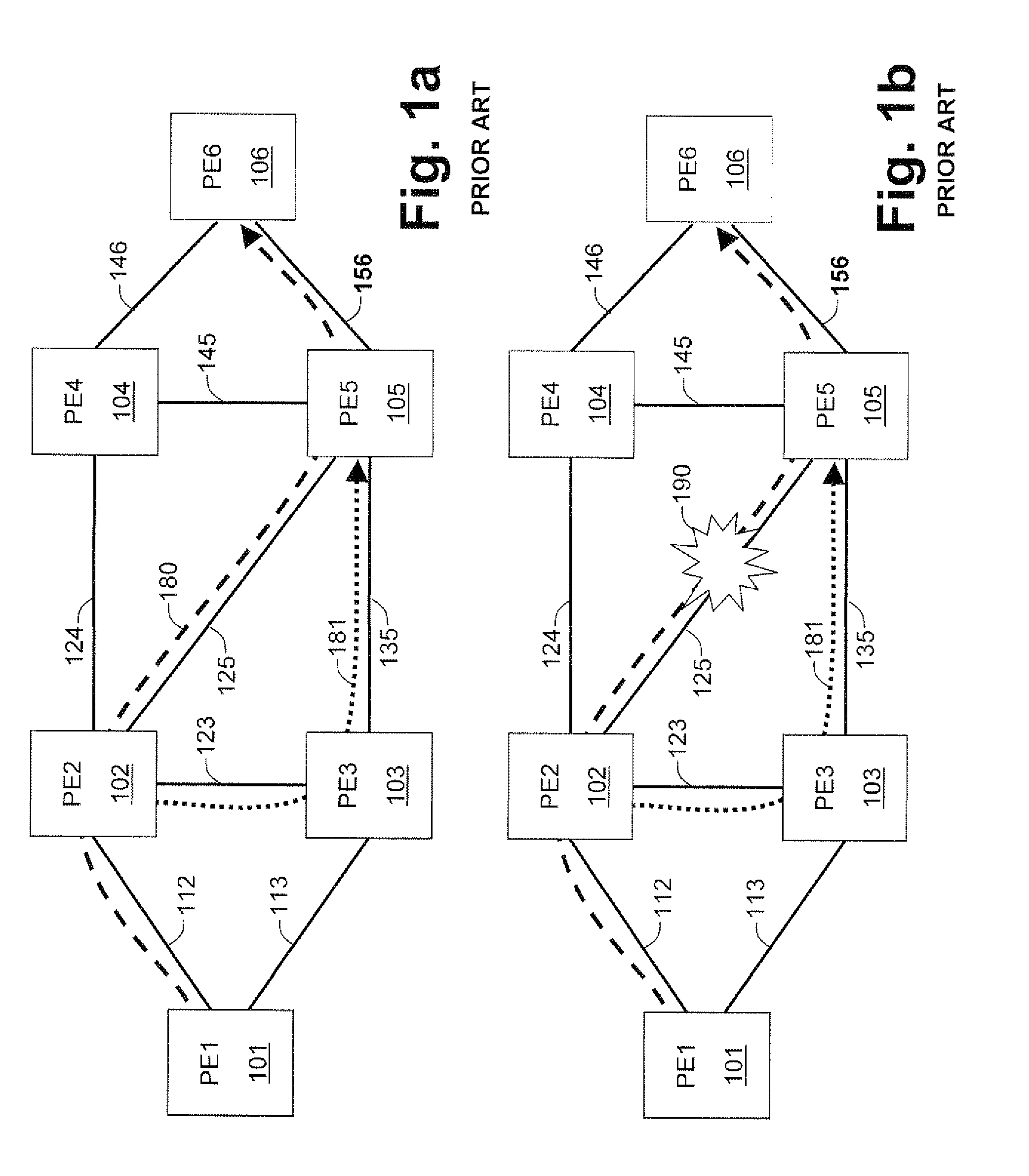 System and method providing standby bypass for double failure protection in MPLS network