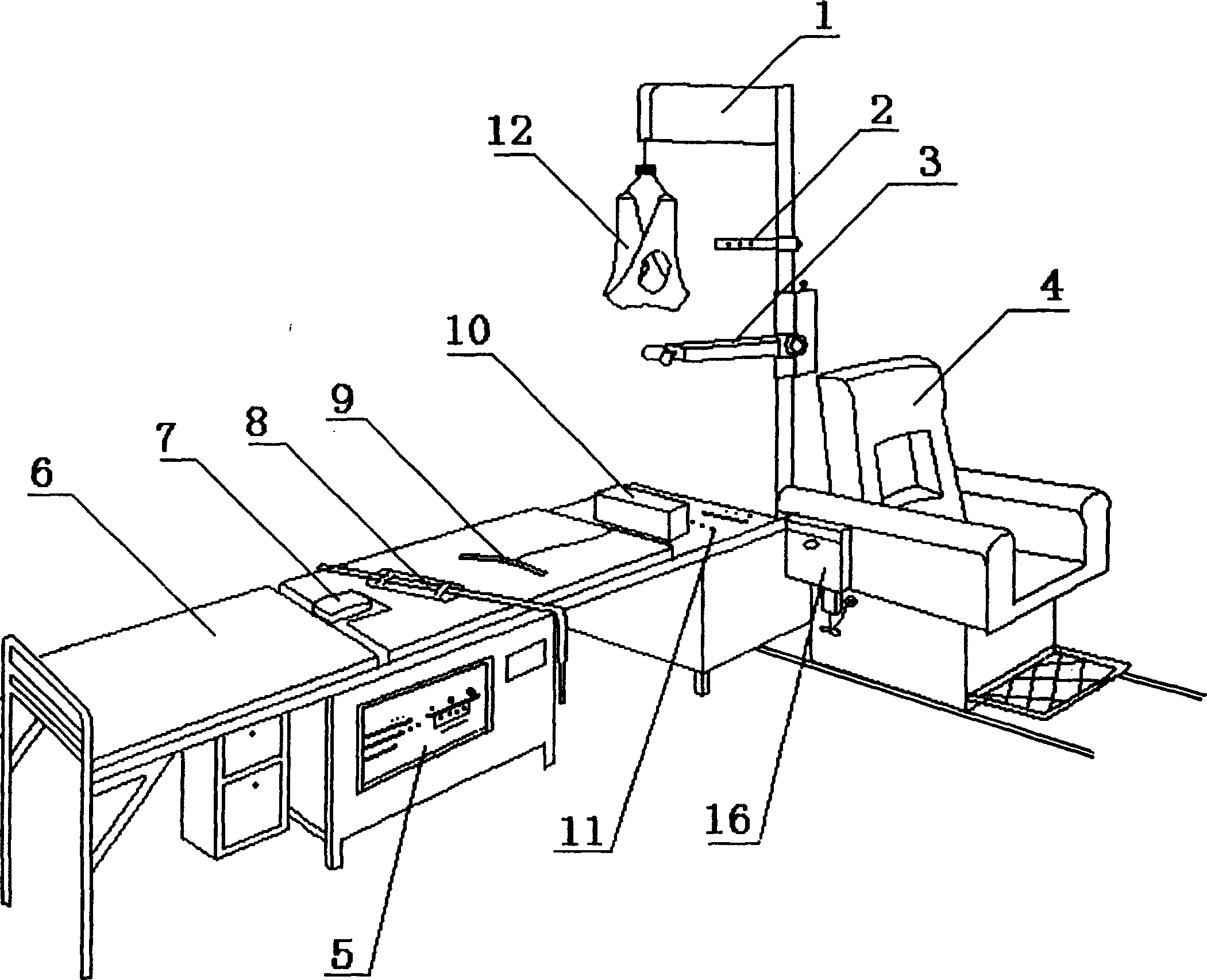 Multifunctional tractor of cervical vertebrae and lumbar vertebra