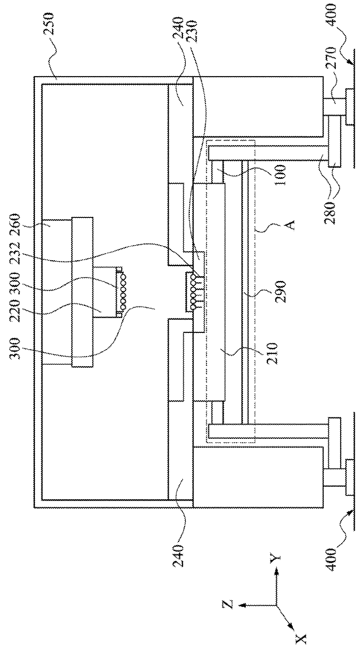 Damping component and integrated-circuit testing apparatus using the same