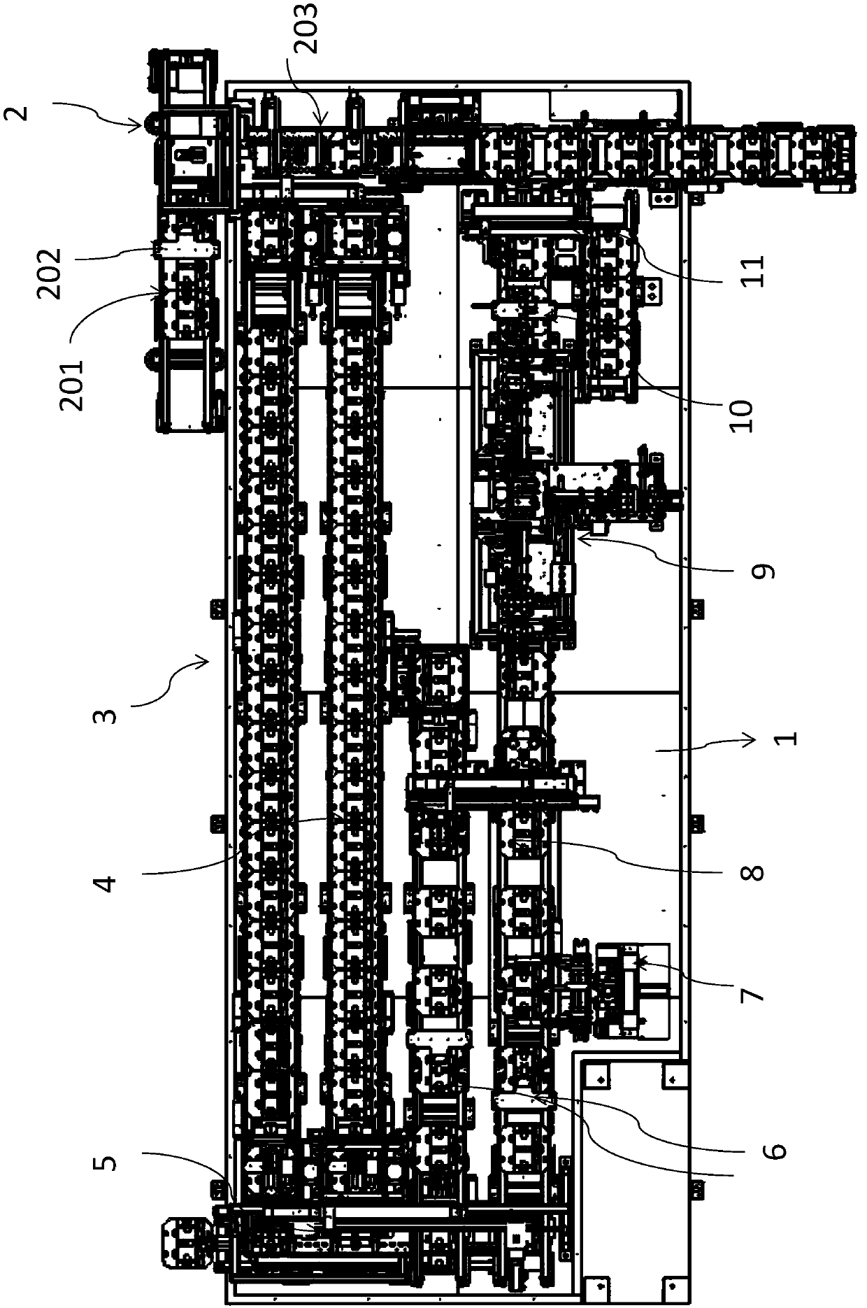 Automatic paring equipment of battery cells
