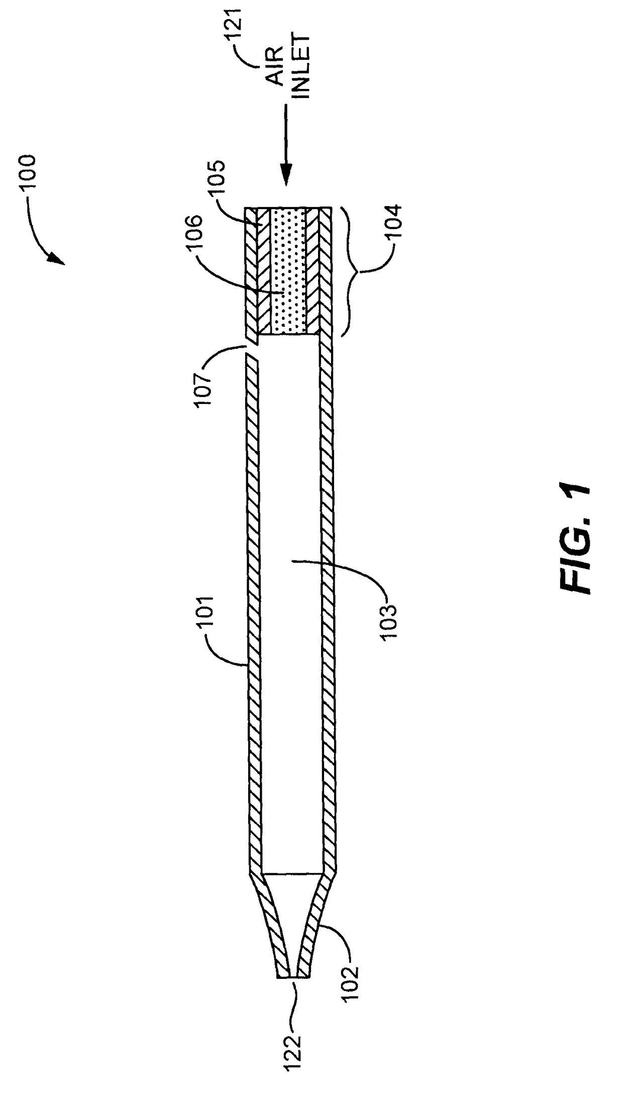Cartridge for use with a vaporizer device