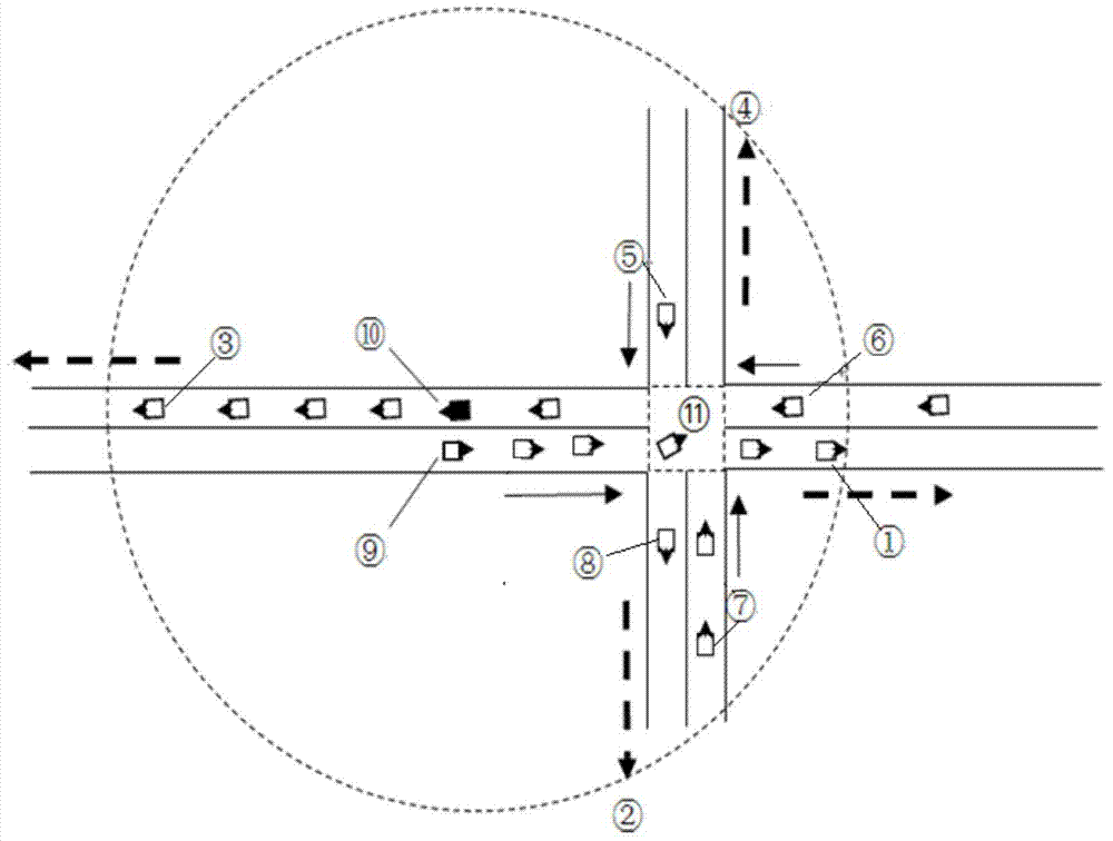 Rapid road network traffic information spreading method based on VANET