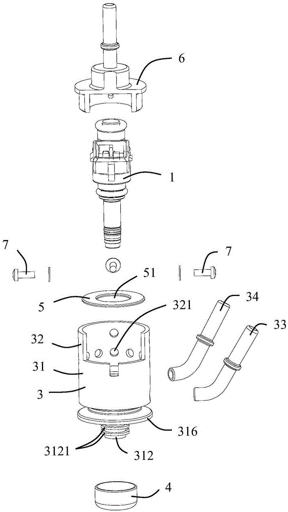 Spray nozzle assembly