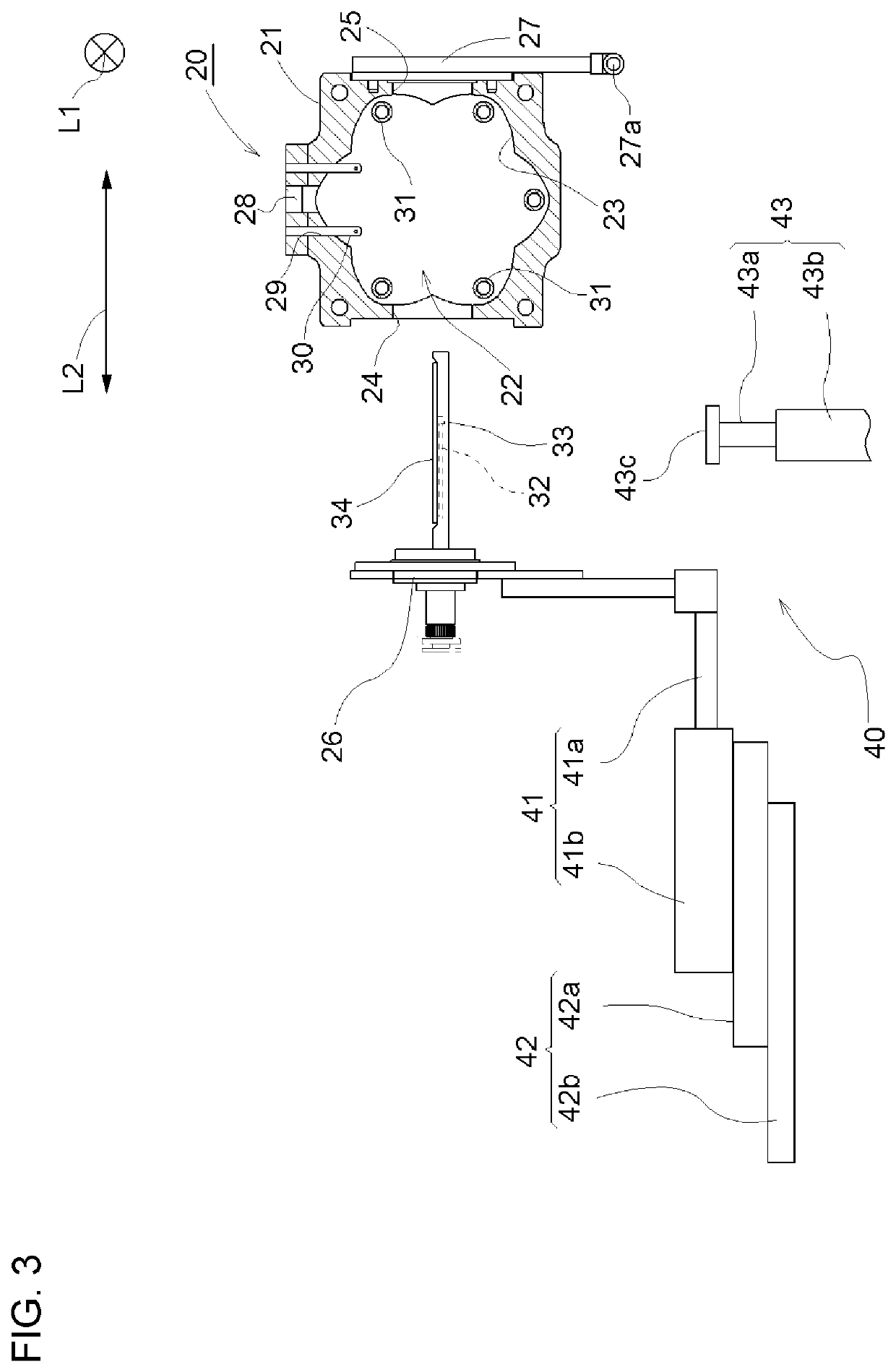 Infrared baking device and electronic component baking method using same