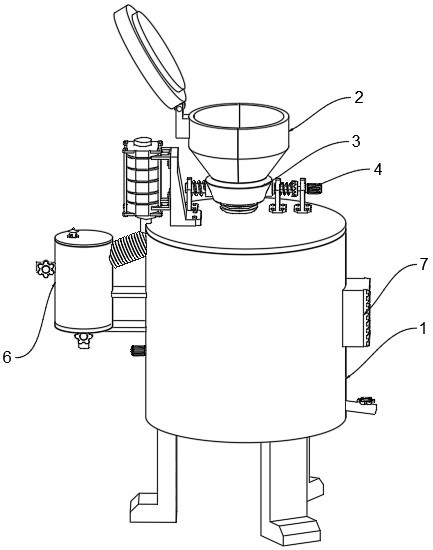 Plant extraction and distillation device based on layered separation technology