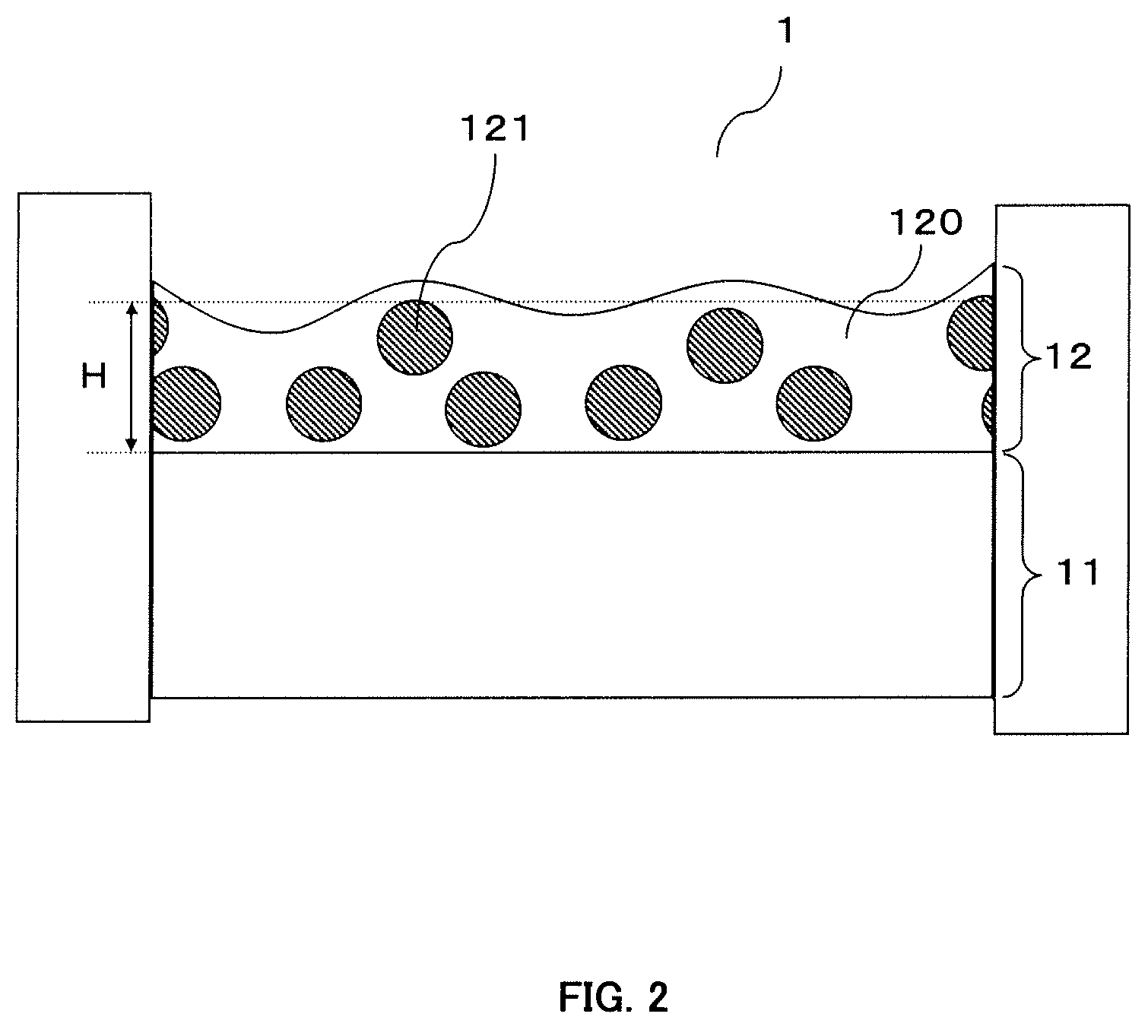 Anti-glare film with concave-convex structure