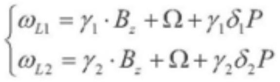 A dual-nuclear spin magneto-induced frequency shift suppression method