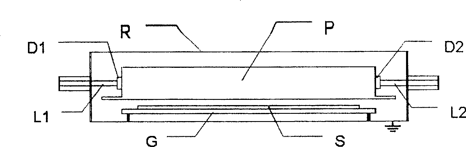 Large area VHF-PECVD reaction chamber special-shaped electrode capable of obtaining even electric field