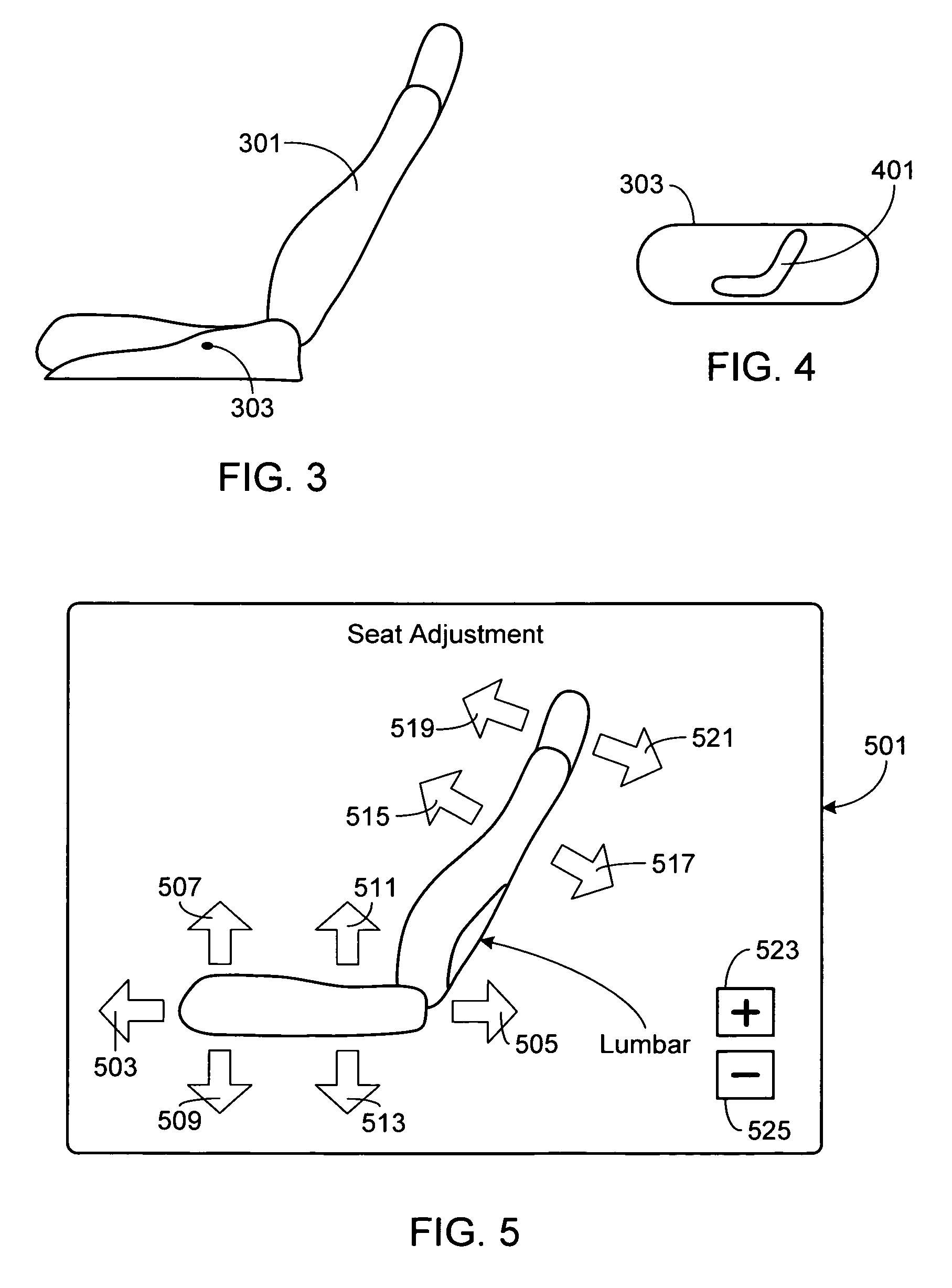 Interface for vehicle function control via a touch screen