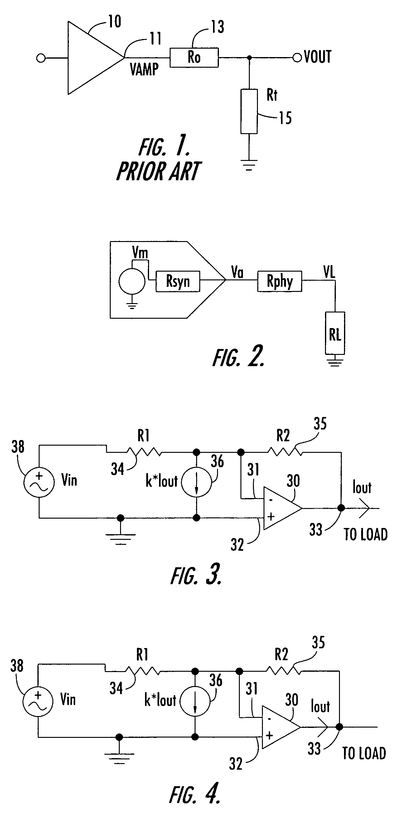 Telecommunication line driver having synthesized output impedance derived from output current sensing circuit