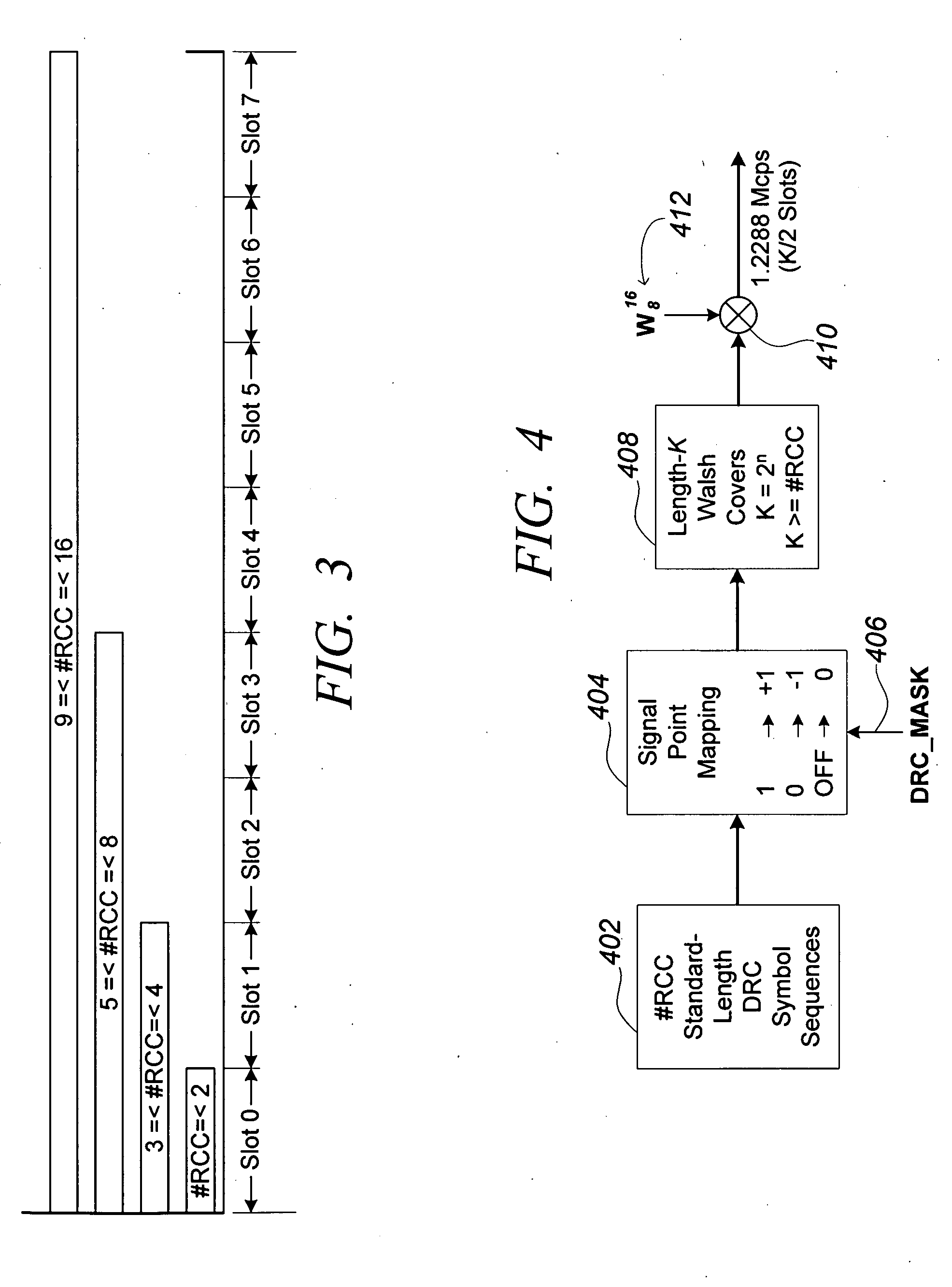 Reverse-link structure for a multi-carrier communication system