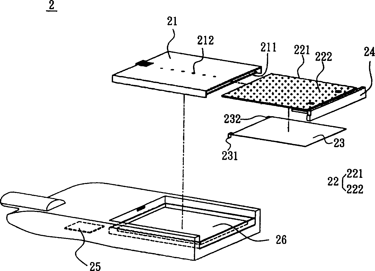 Portable electronic device and battery module thereof