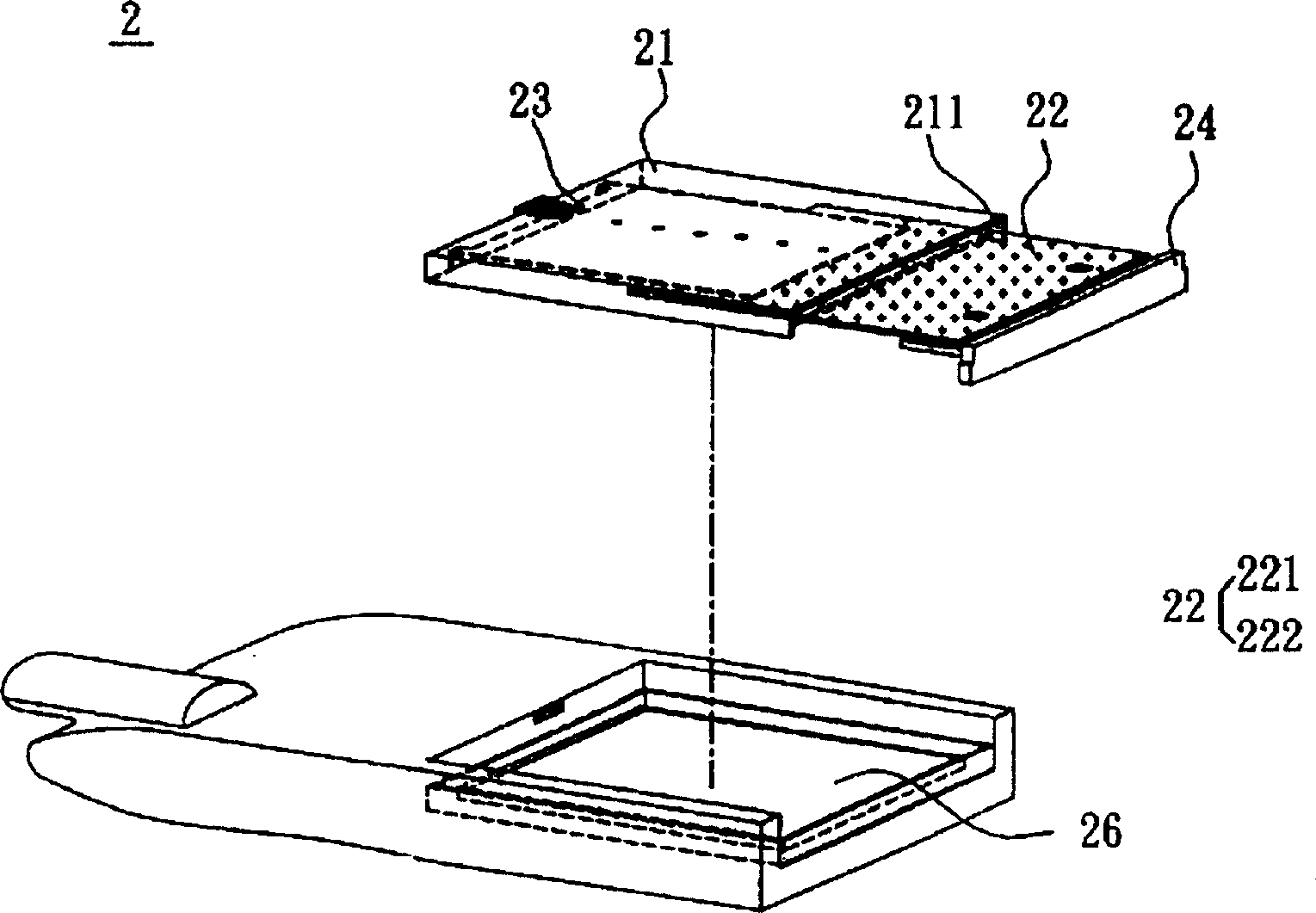 Portable electronic device and battery module thereof