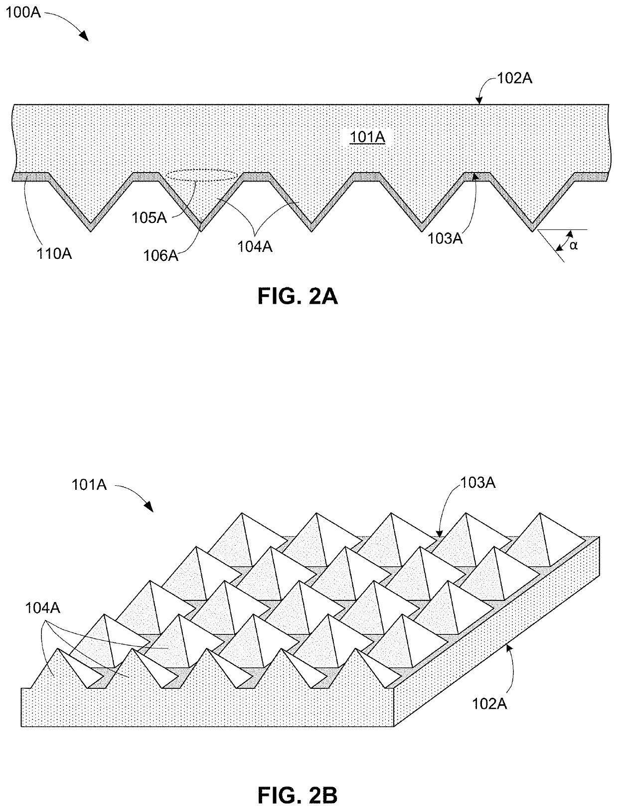 Photocathode including field emitter array on a silicon substrate with boron layer