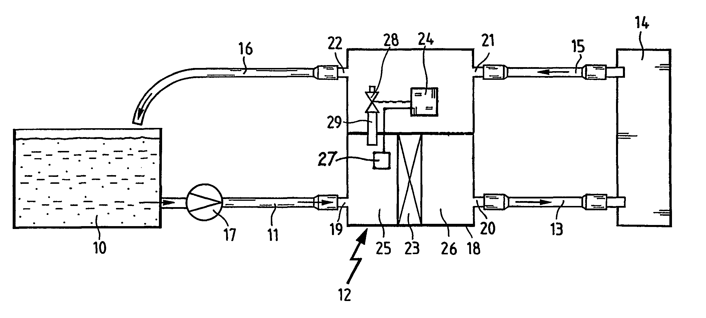 Liquid circuit