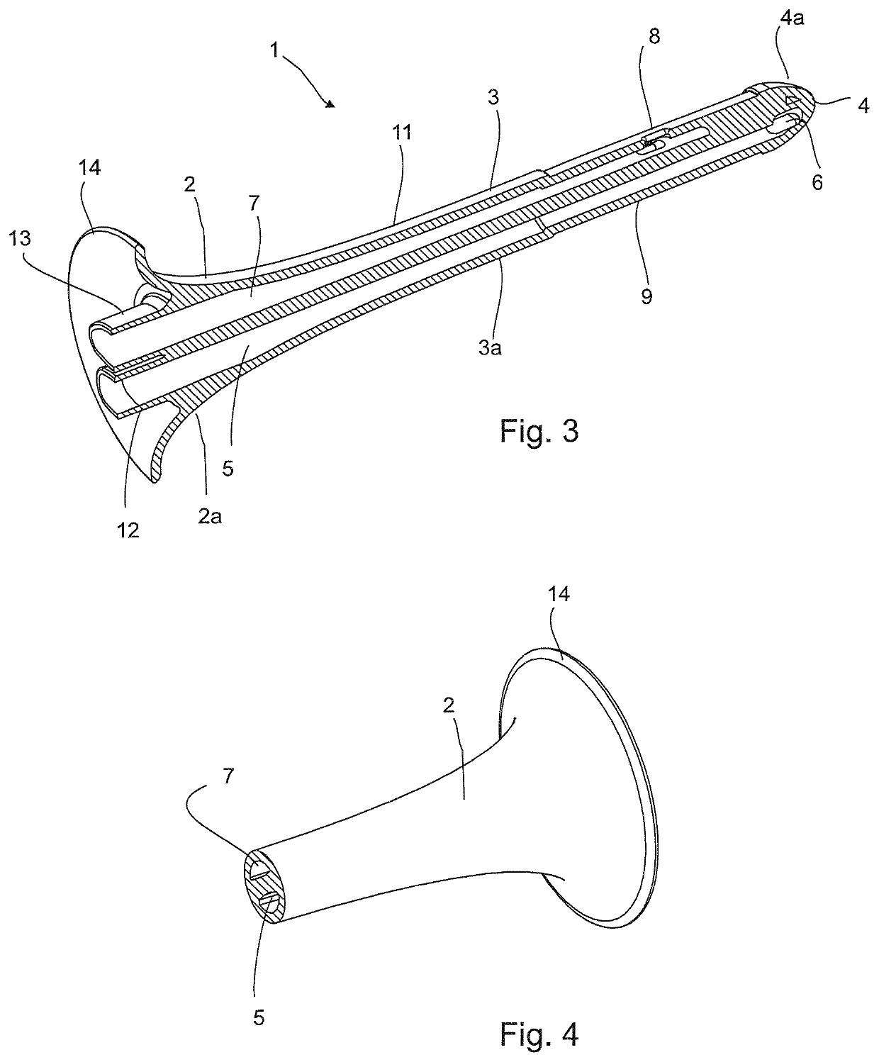 Catheter, a coupling component for coupling the catheter to tubes, an apparatus including the rectal catheter, and a method of manufacturing the catheter