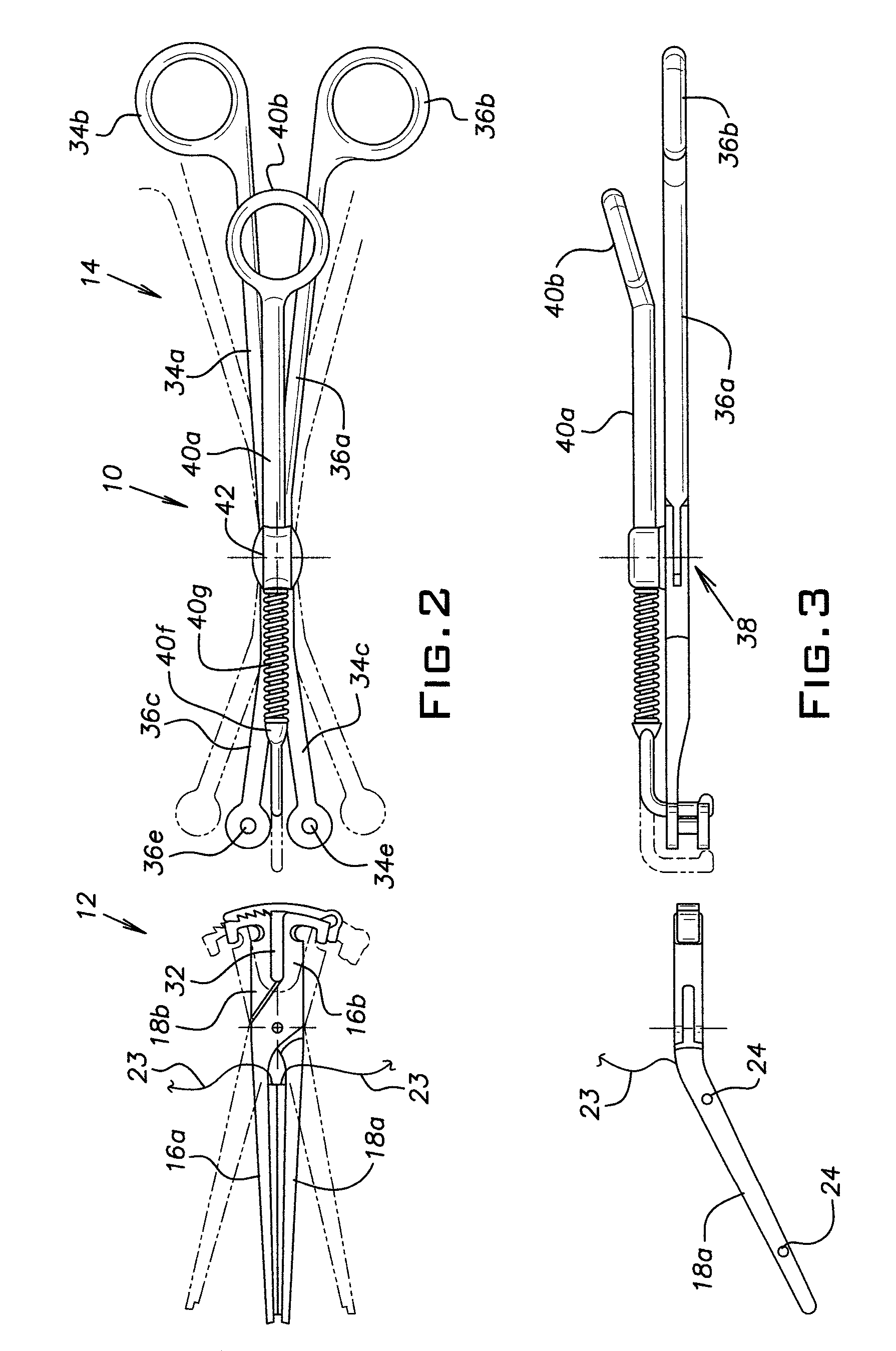 Surgical clamp assembly with electrodes