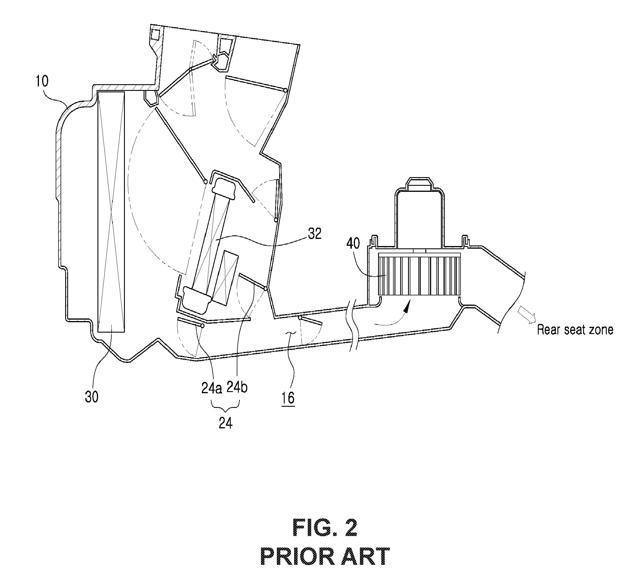 Air conditioning system for motor vehicles