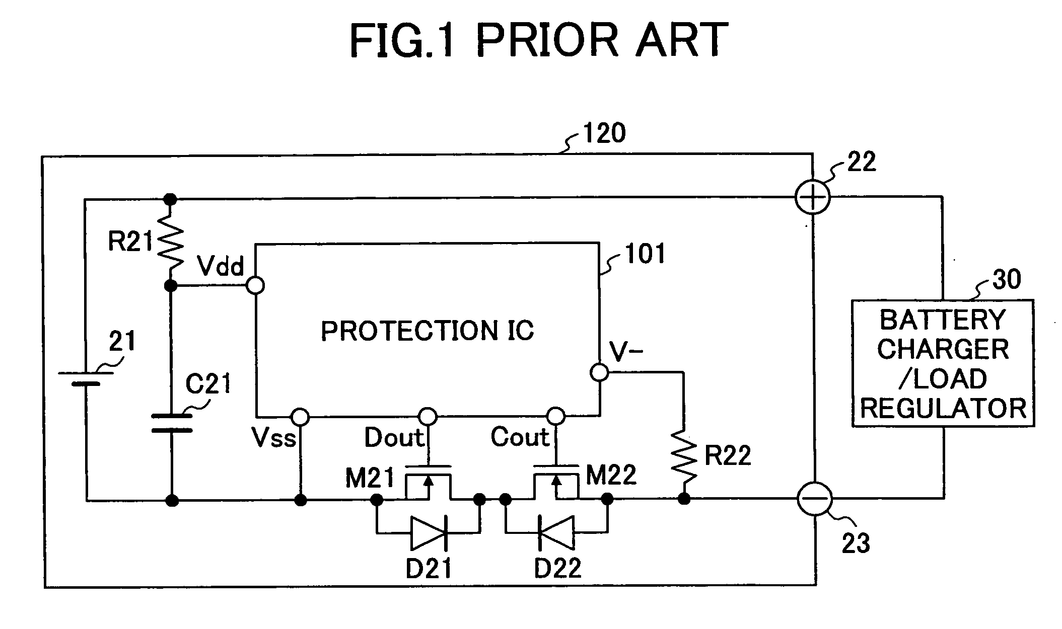 Semiconductor device for protecting rechargeable battery