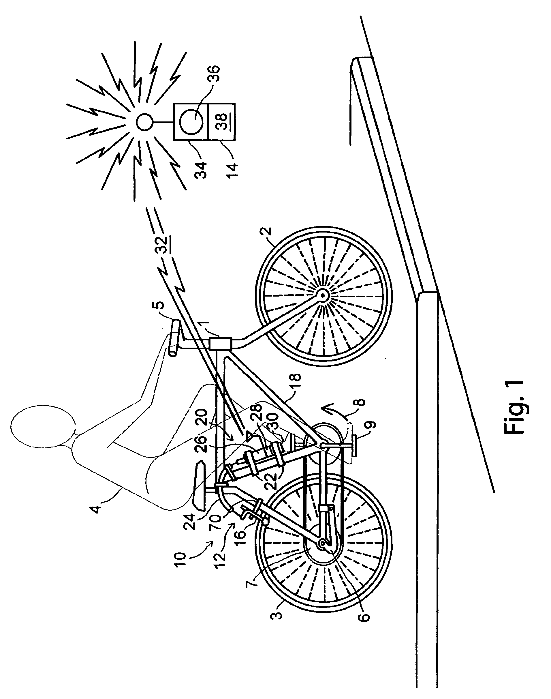 Bicycle safety apparatus