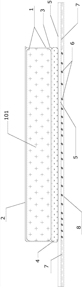 Moxibustion acupoint patch containing volatile oil inclusion compound