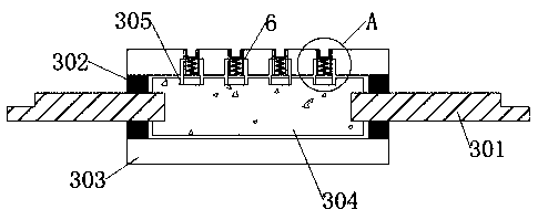 Belt conveying mechanism with suction force