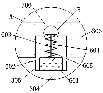 Belt conveying mechanism with suction force