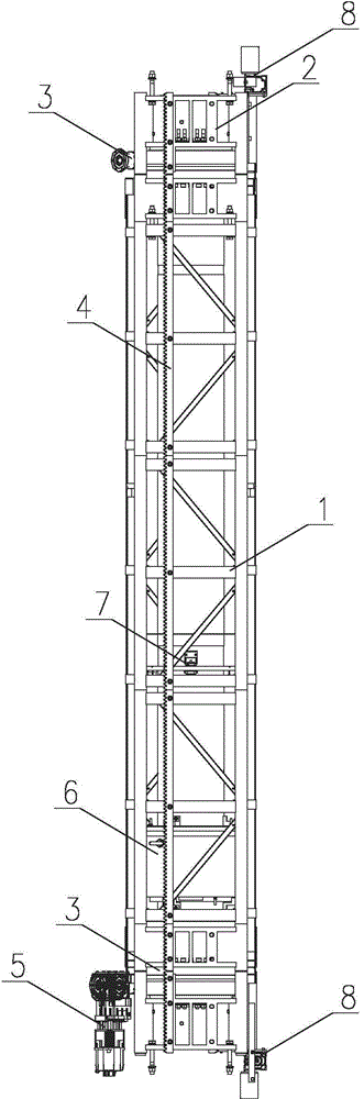Intelligent rotary rail exchanging control system and method
