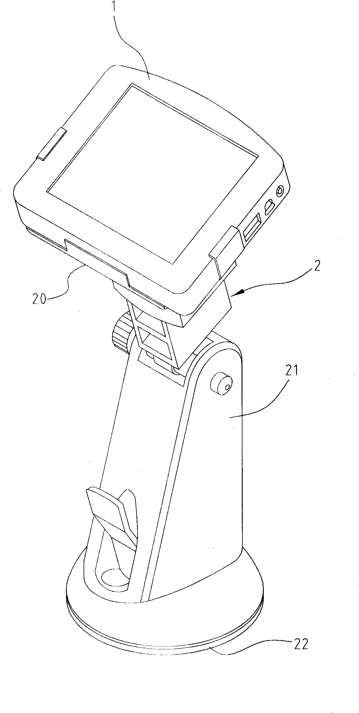 Communication equipment suspension device applied to vehicle