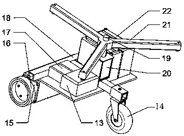 Repelling robot for feeding in intelligent pasture