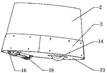 Repelling robot for feeding in intelligent pasture