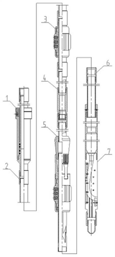 A Radial Horizontal Drilling and Sand Control Completion Tool and Method
