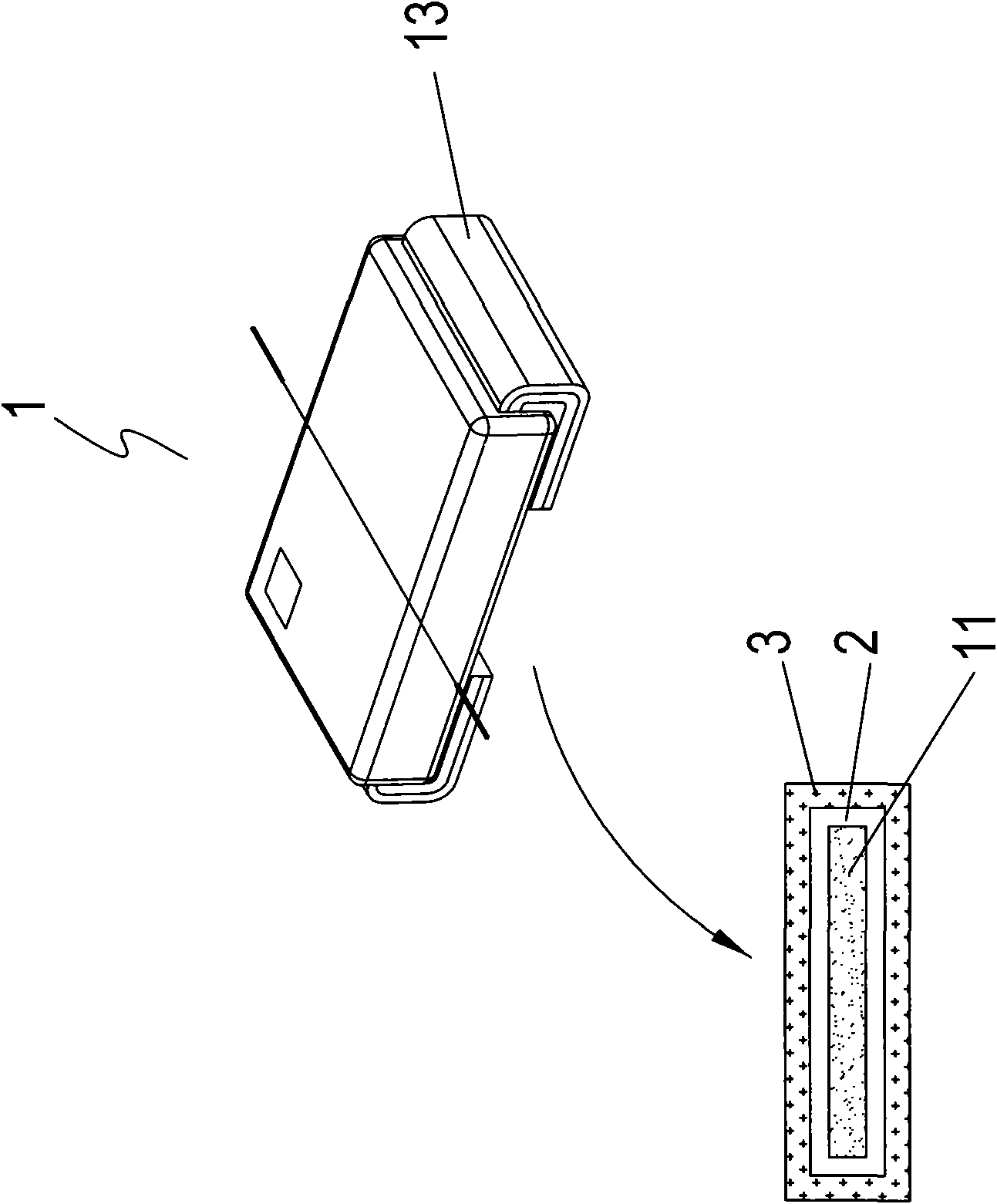 Stamping fuse structure and manufacturing method thereof