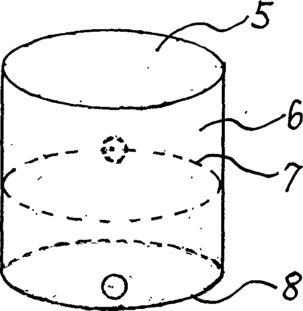 High power pulse blood fluke cercaria killing method