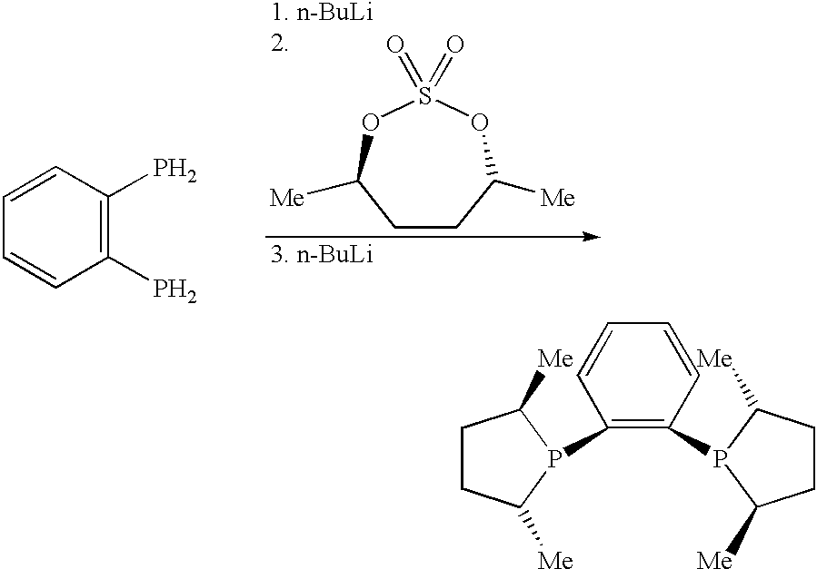 Process for preparing cyclic phosphines